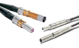 Hypertronics 光纖連接器擴束觸頭，尺寸5和尺寸12